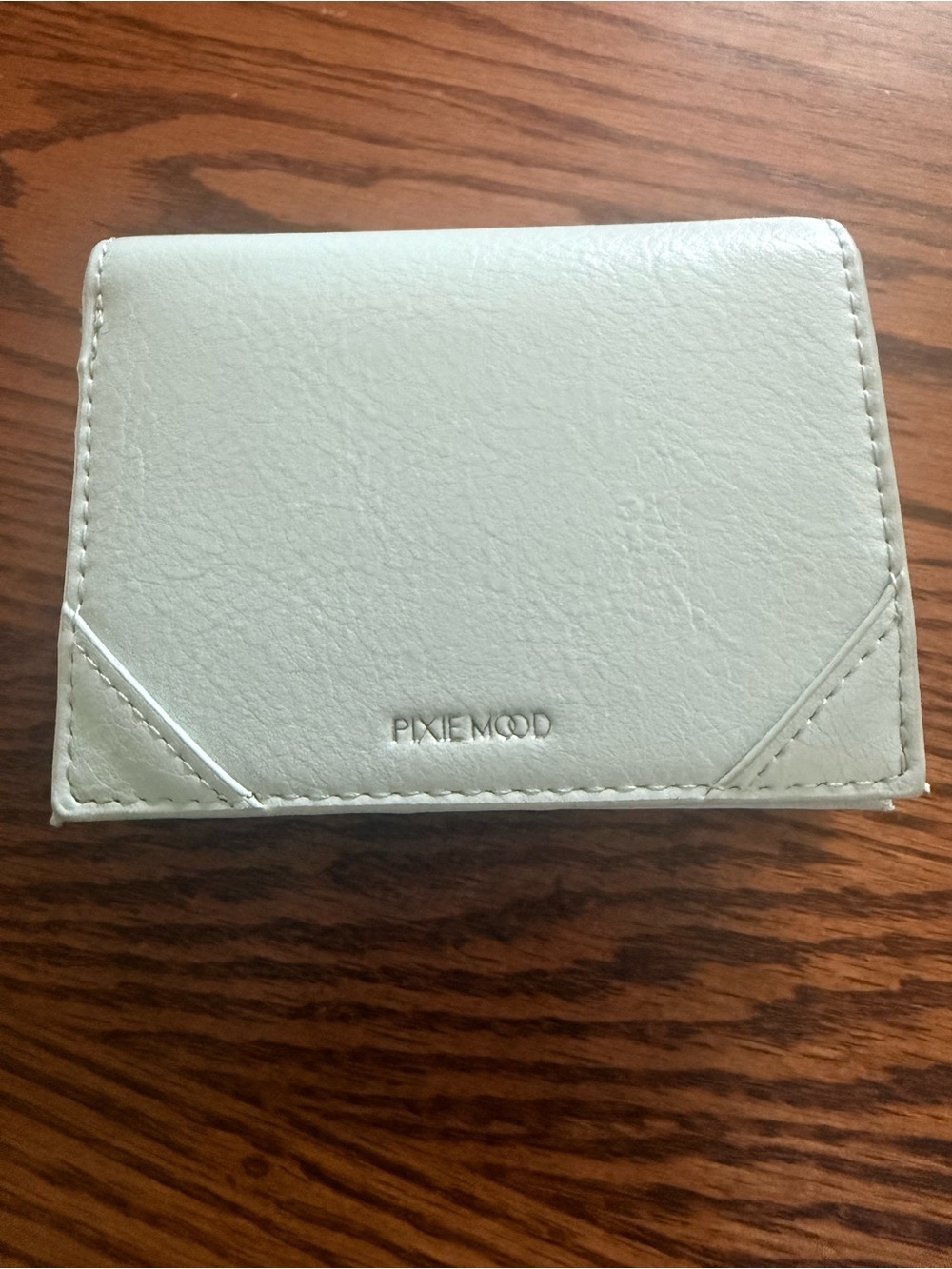 Pixie Mood light blueish Leather wallet, pre-owned